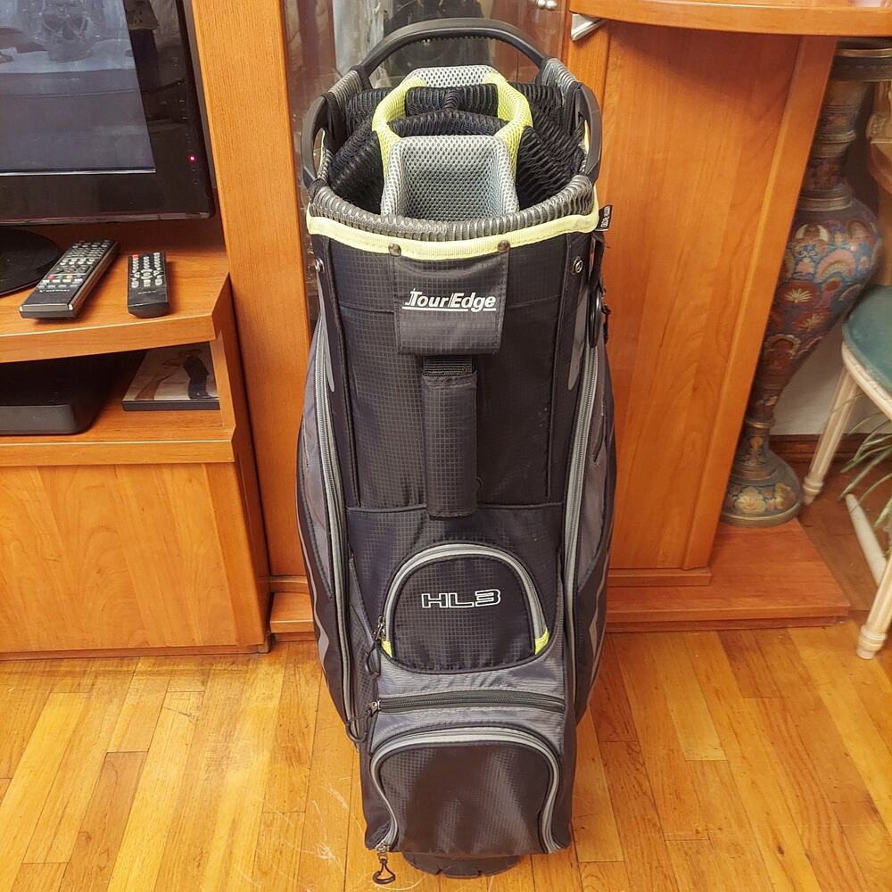 Tour Edge HL3 36" 14-Way Divide 7-Pocket Golf Cart Bag with Shoulder Strap - Picture 5 of 11